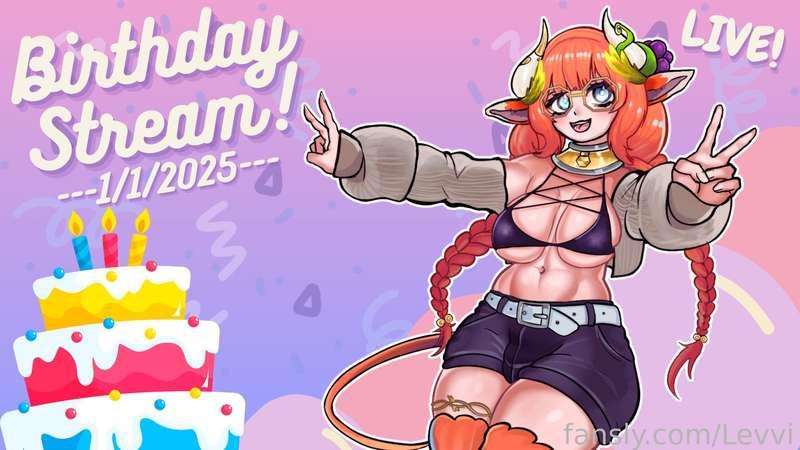 The Birthday Lewd Stream Is Live!!!!❤️
-----
#vr #lewd #femboy #cock #slut #lewdtuber #boobs #anal #toys #sissy