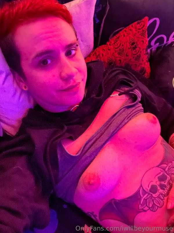 I can't remember the last time someone touched my chest