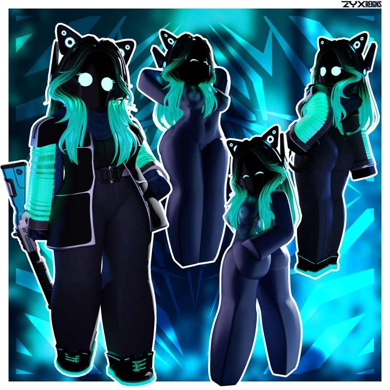 Neon Collage - Commission