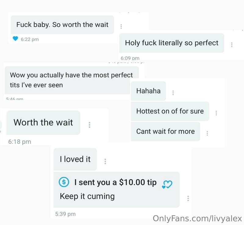 YOU GUYS ARE ABSOLUTELY LOVING THE TITTY REVEAL. I’M SO HAPP..