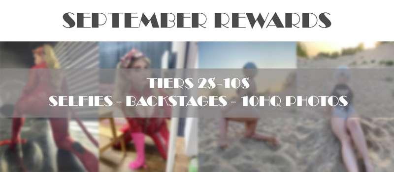 SEPTEMBER REWARDS 