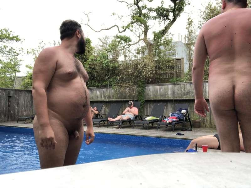 Naked pool time is the best pool time.