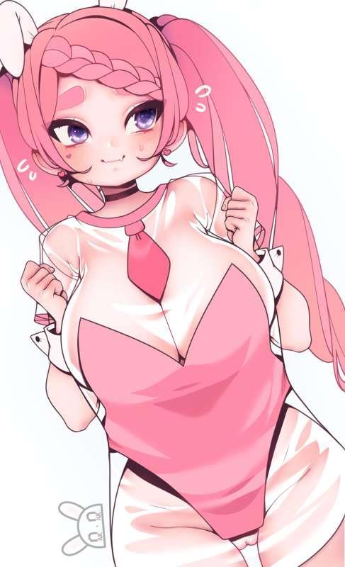 transparent bunny suit shirt