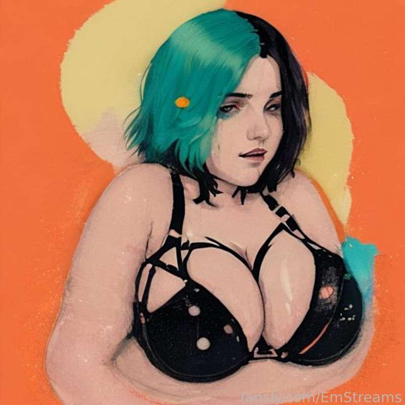 I still cant believe how cute these AI photos came out 😊 Some of them even took my top off, even though I was fully clothed in the pictures I gave it to work with!! Pervy AI 😋

#fyp #ai #aiart #british #bigboobs #boobs