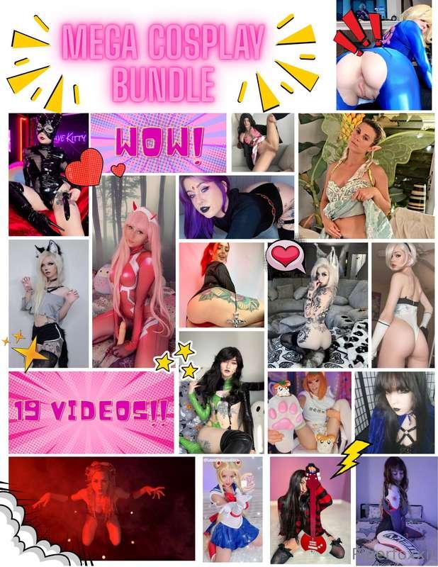 COSPLAY BUNDLE 🐺🖤>> TIP THIS POST and the bundle will be sen..