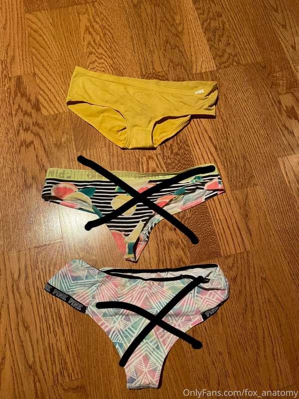 Last pair of panties available for a while! $60 includes fre..