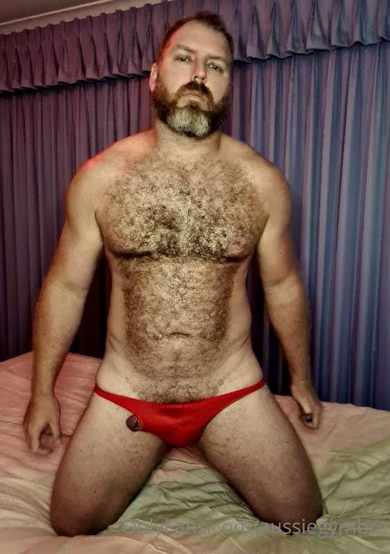 Shouldn't have pumped my cock so thick before trying on thes..