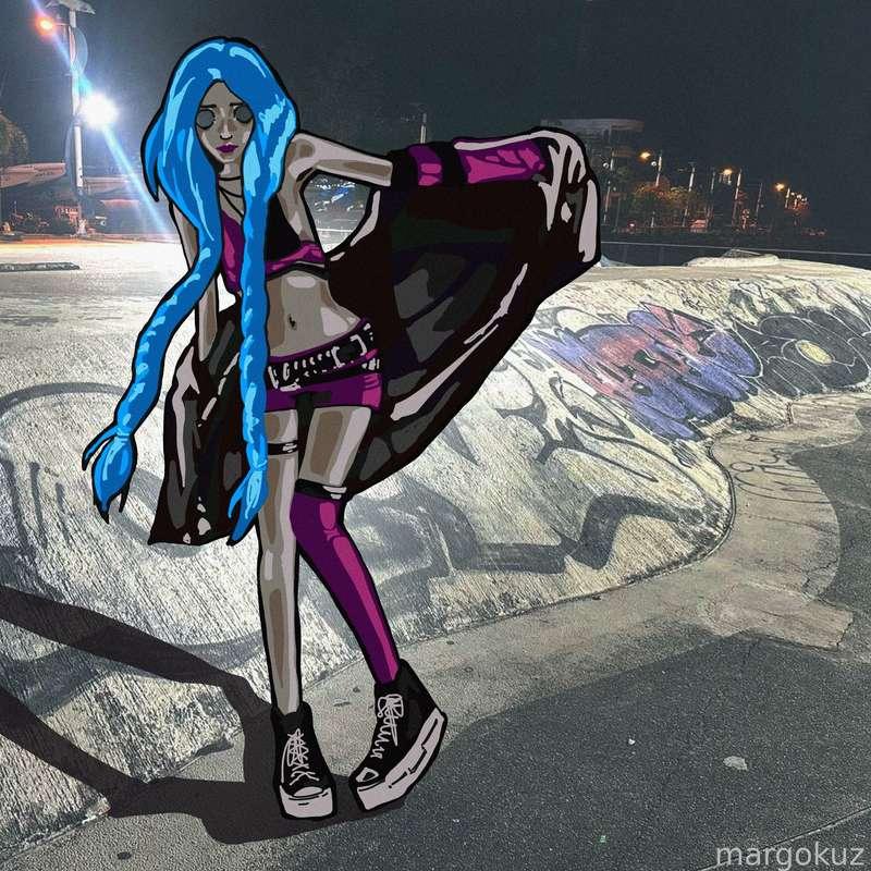 Jinx fan art + self portrait 17/20

#fyp #art #artist #jinx #arcane #cosplayer #cosplay #anime #cosplaygirl