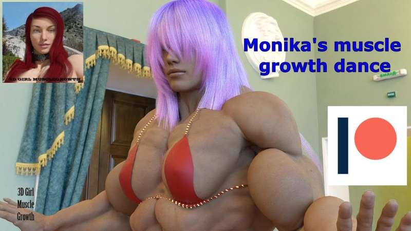 Monika' s muscle growth dance.