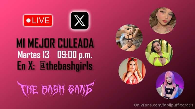 Chicos mañana estare en vivo en mi twitter / X en un space h..