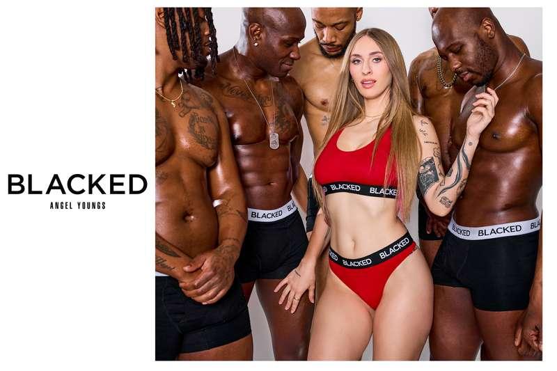 BLACKED history in the making! Sneak peek @angelyoungsxxx ta..