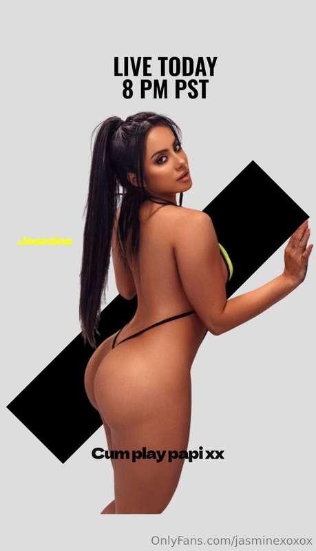 LIVE IN 5 HOURS!!! 🎥😈See you at 8pm pst today 💋 Will I see y..