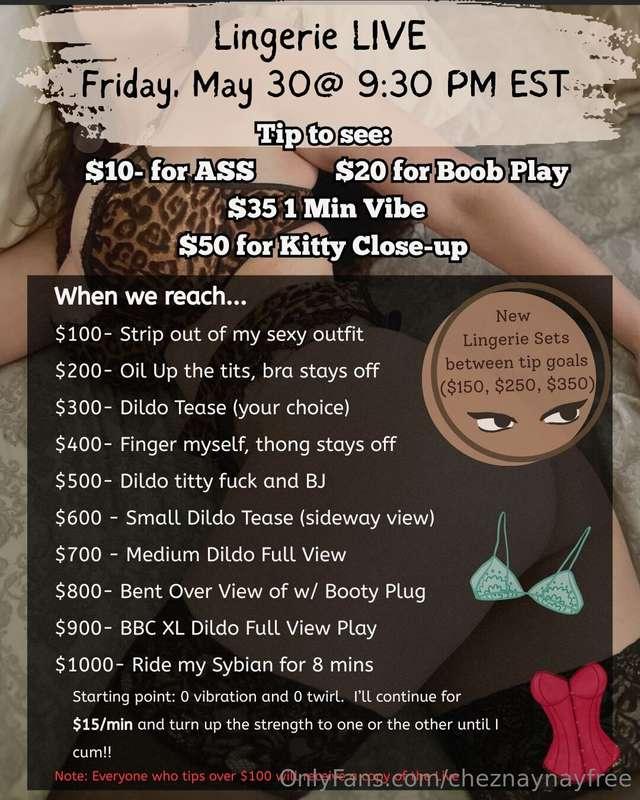 VIP Live Stream at 9:30 EST tonight!! 🔥🔥🔥