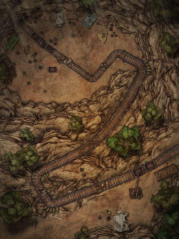 Mine Entrance - FVTT & FGU