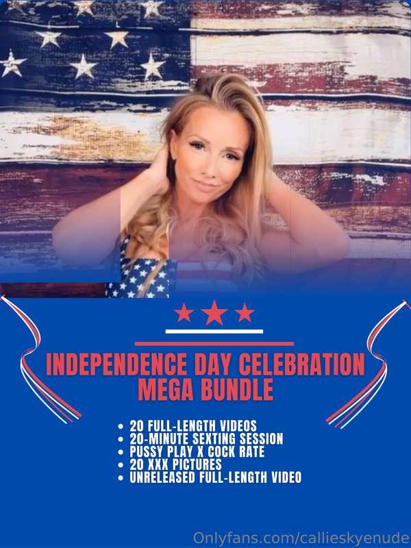 🎆 LIMITED OFFER ONLY FOR JULY 4TH MEGA DEAL 🎆Freedom tastes ..