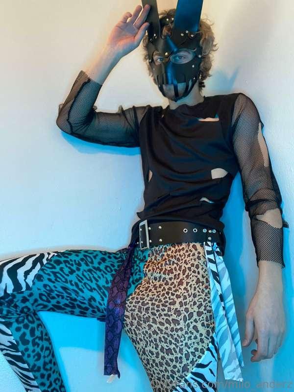 Kinky playboy bunny or masquerade rocker? You can tell I got..