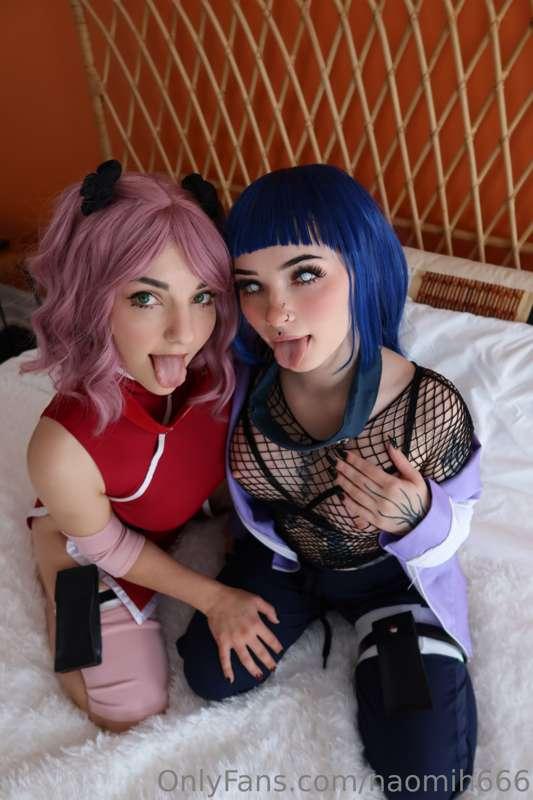 will you cover us in your cum? 😍 @forestfaye