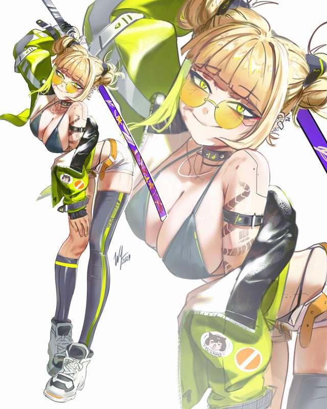 [R-18] Toga Cyberpunk + NSFW variations