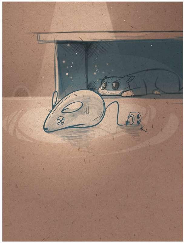 Cat & Mouse (2017) Print