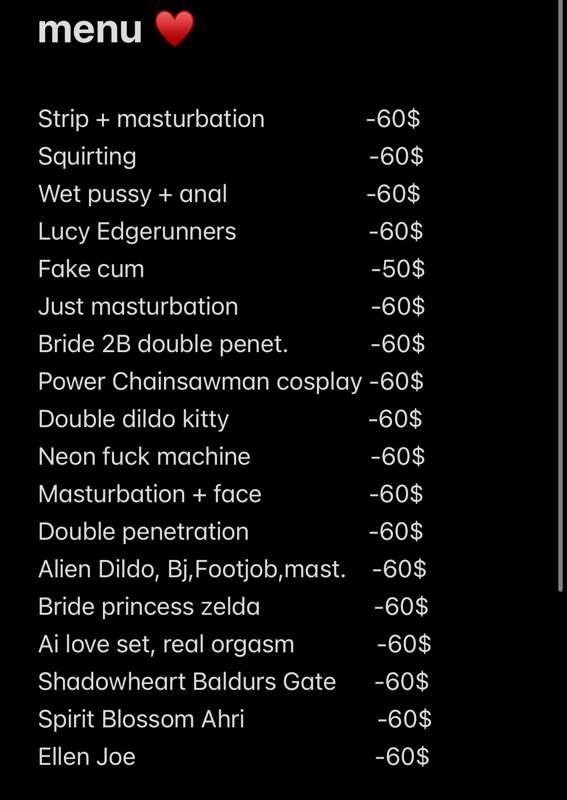 Just wanted to post the list again so you can see everything on the list again c: