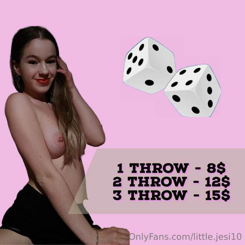 Heey sweetie!! I made a new game for you. The stakes will be..