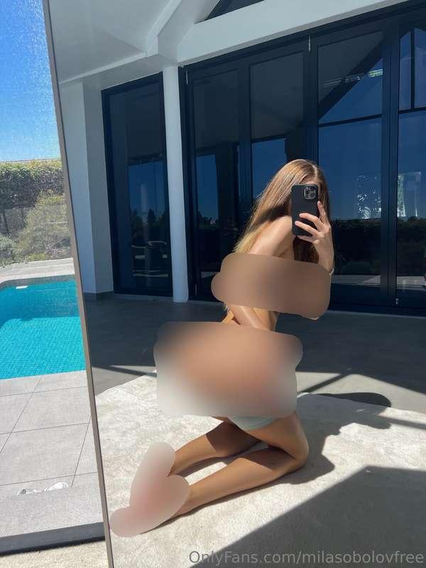 how fuckable does my ass look when I'm bent over like this? ..