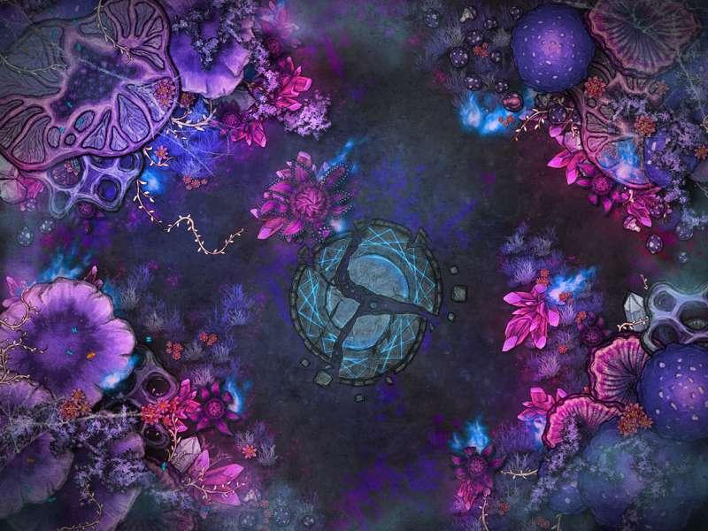 Underdark Hell Cult: alt maps and animated
