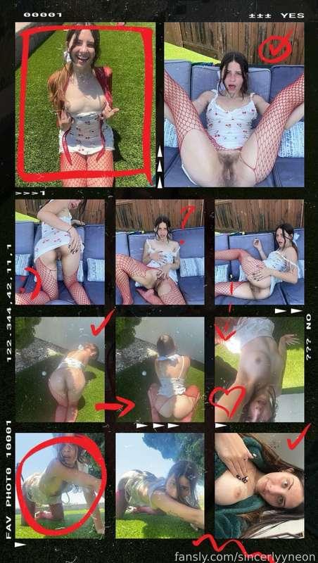 #nude collage of the cherries