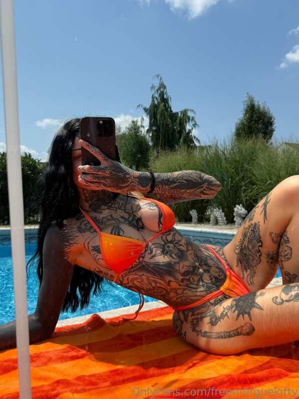which pool are you diving in to ? ;) private property