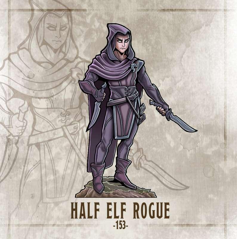 #153 Half Elf Rogue!