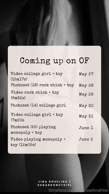 Coming up on my VIP page next week!