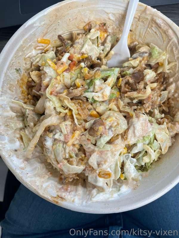 I’m gonna be EXTREMELY GASSY after eating this burrito bowl!..