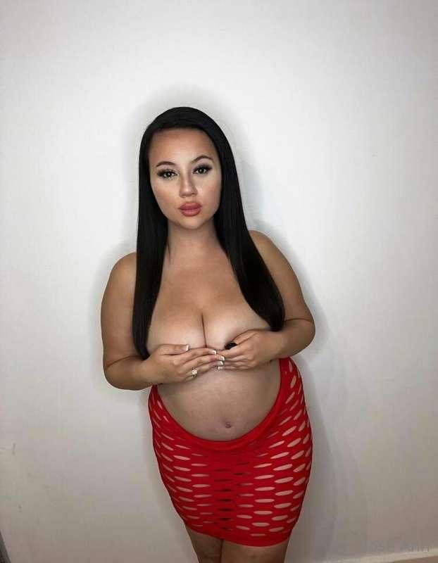 They are a handful, want to hold them for me?👅