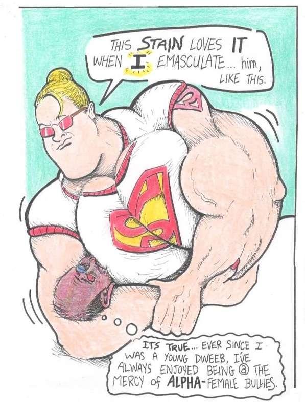 Cindy Sue with an anonymous wimp..