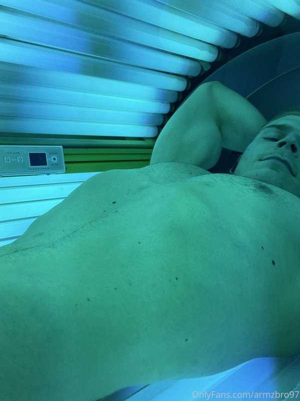 Enjoying a nice tan