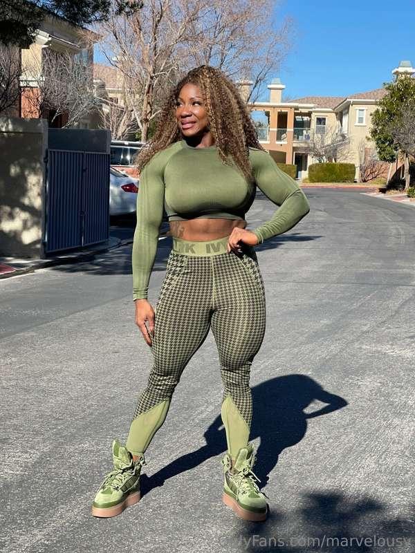 Green on green @marvelousvip