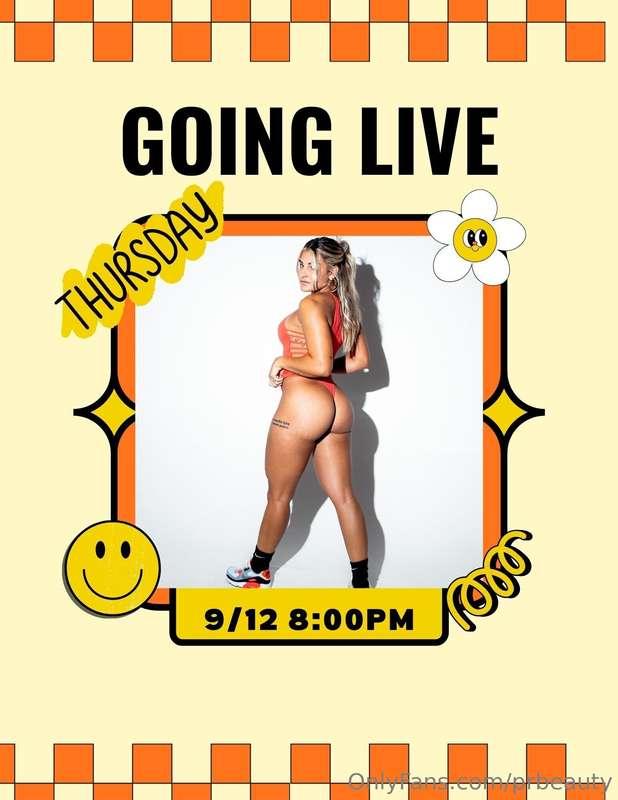 GOING LIVE‼️ DETAILS IN FLYER⬆️ TIME TO HAVE SOME FUN 😈🫦