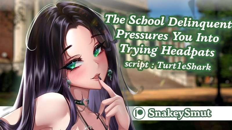 ASMR Roleplay | The School Delinquent Pressures You Into Trying Headpats [F4A] [Hugs] [Oddly Wholesome] [Whispers]