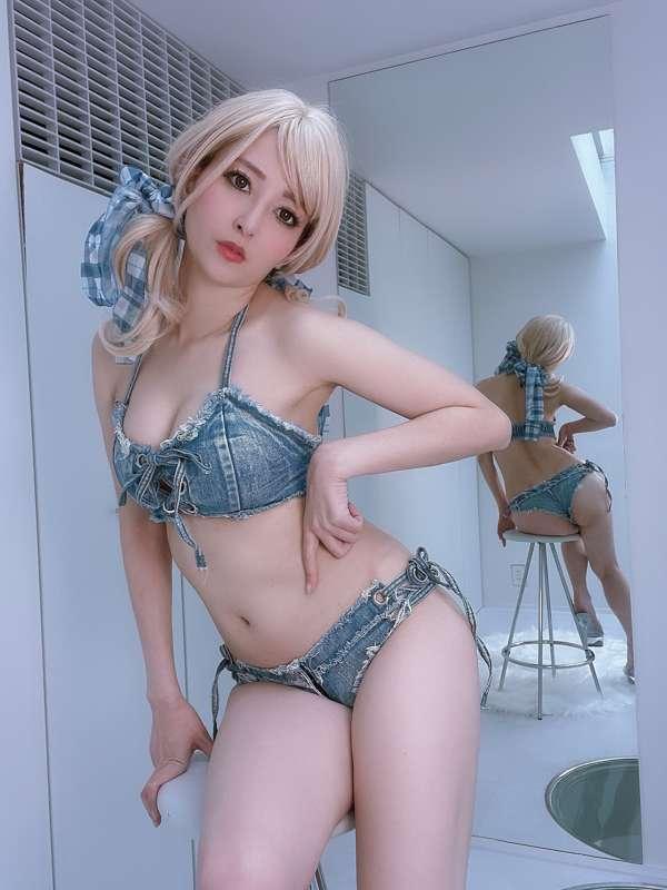 Denim bikini 