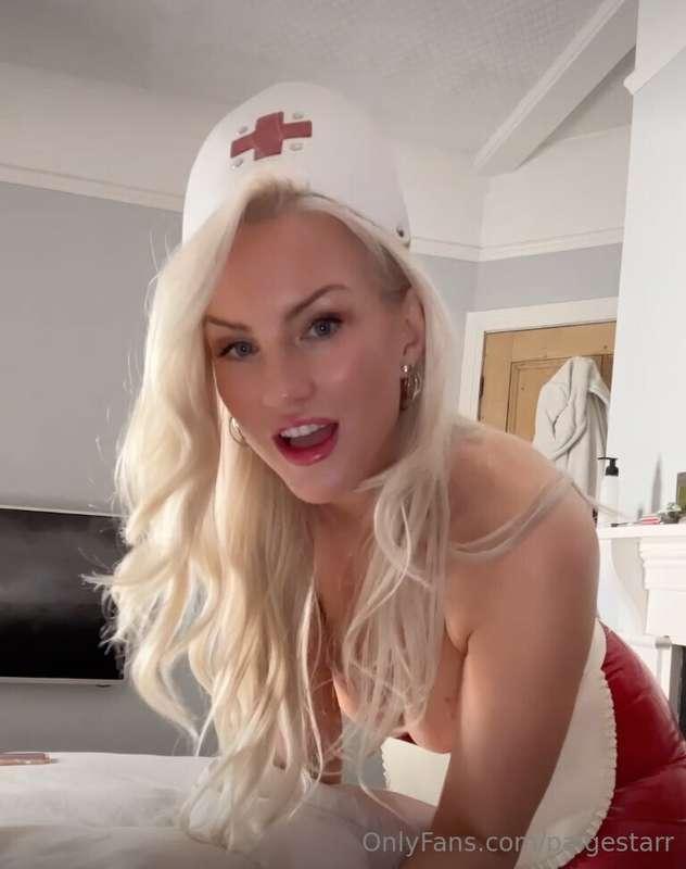 This naughty nurse just wants to take care of you...

DM me ..