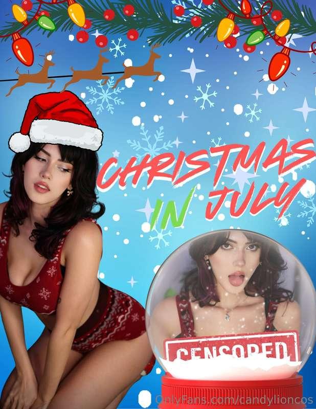 Christmas in July??‎ ‎ ‎ ‎ ‎ ‎ ‎I'm coolin your summer heat ..