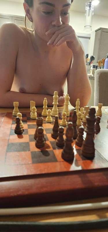 POV: we're playing strip chess and I've been clearly losing.