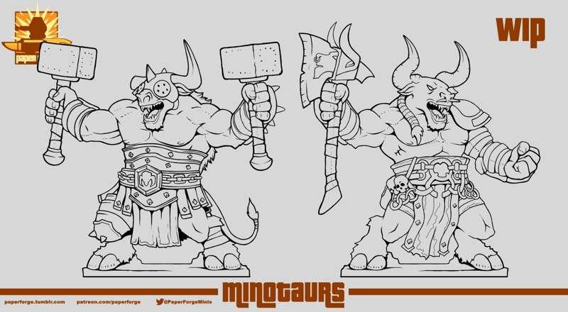 Minotaurs!