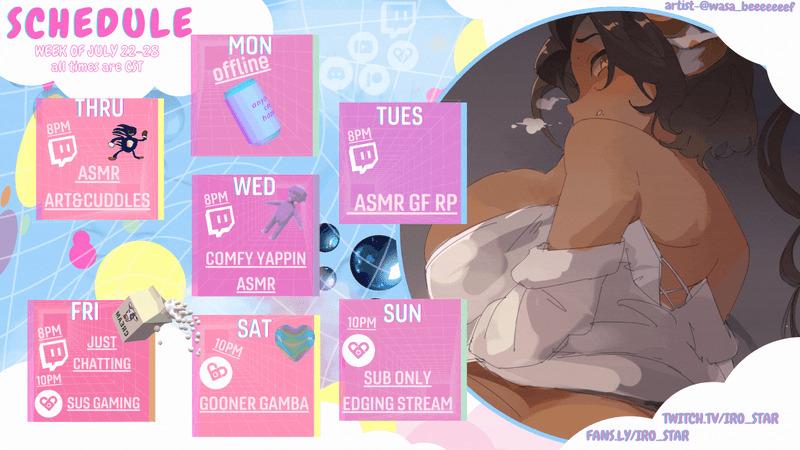❣️spicy stream here on Friday and Saturday for followers and for sub-only on Sunday ❣️

12/10pm ct/ 1am 11pm et /10/8pm pt 

I'll also be streaming on Twitch if you want to stop by for some cozy vibes https://twitch.tv/iro_star__

https://www.lovense.com/wish-list/abpx
If you buy something from my wish list you can be the first to use it on me! while I record a custom audio just for you✨

If you're looking to buy a Lovense sex toy use my affiliate link maybe we can play together some time~ https://www.lovense.com/r/d5akr7

ALL LINKS ~ https://linktr.ee/iro_star

~#fyp #stream #cowgirl #monstergirl #idol  #vtuber #lewdtuber #hentai #vtuber #vr #anime #roleplay #ebony #booba #tits #tiddies #anime #3d  #egirl #uwu #model #porn #pornstar #erp #waifu #hentai #thick #thicc #ecchi~