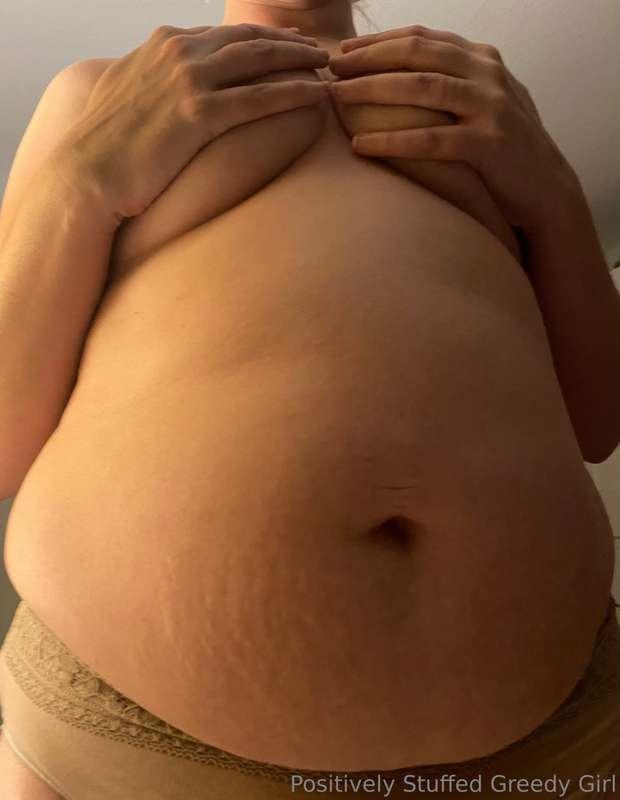 My belly is smaller than it has been, but you’ll help me mak..