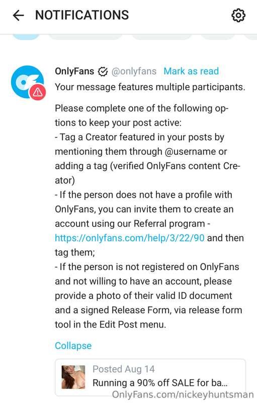 Onlyfans is getting so strict it’s randomly flagging selfies..