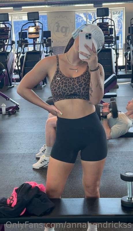 Thought about getting fully naked in the middle of the gym....