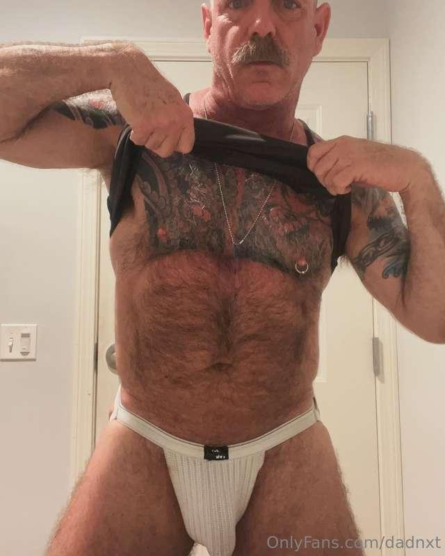 Dad’s smelly jock.
