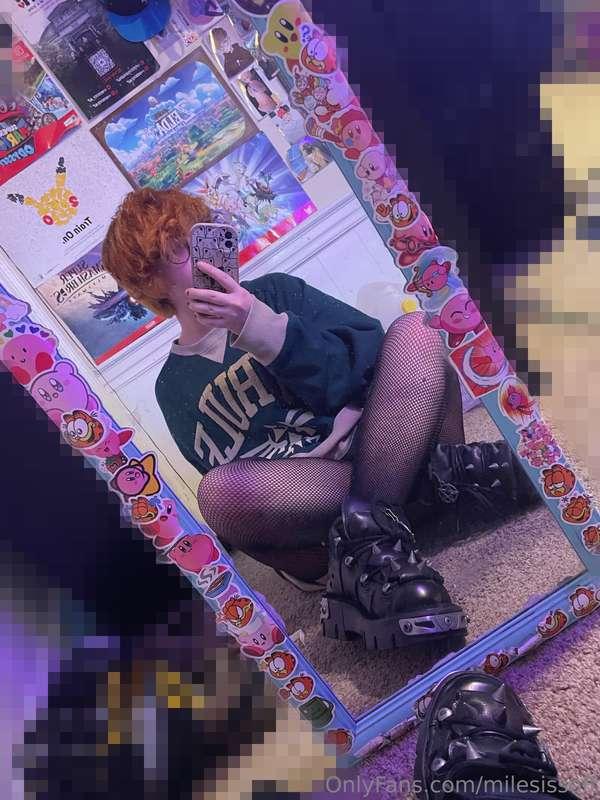 swipe to open legs :>  bruh these boots are so epic btw