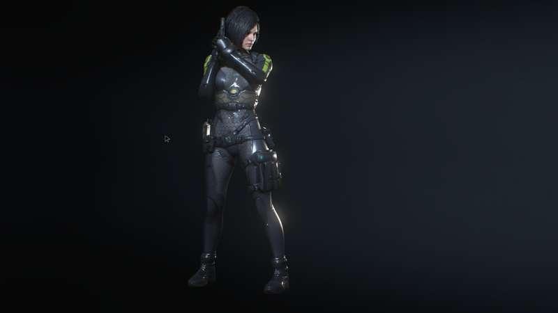Ghost in Shell outfit for jill